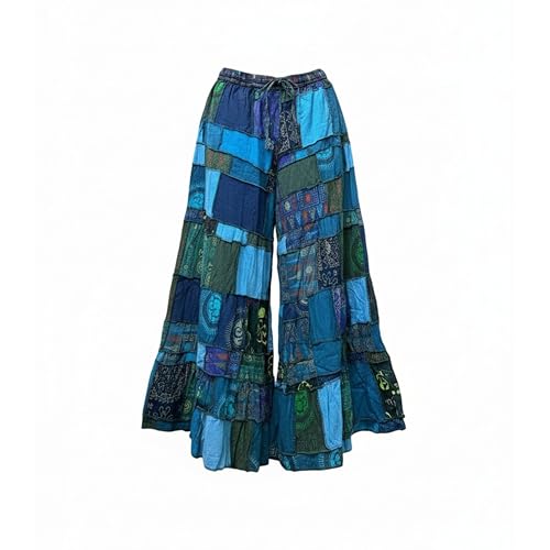 Pantalon palazzo femme contre la chaleur un style hippie fluide et confortable