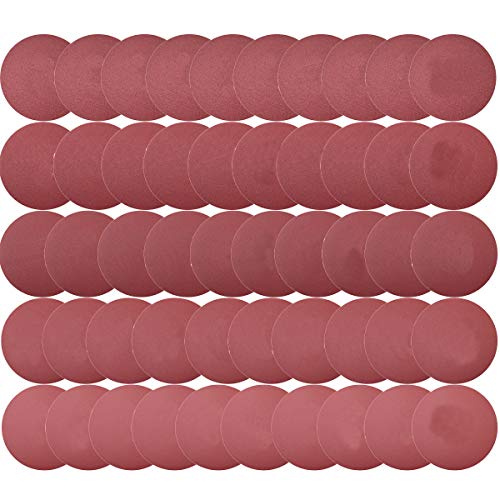 50 Pack Premium 9" Drywall Sanding Discs Set- 60 80 120 180 240 Grits - 9 Inch Sandpaper Discs With Hook & Loop Backing, Fast Cutting Aluminum Oxide Sander Disc For Drywall Power Sander, Wood #TOP9