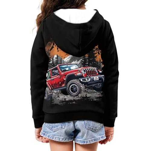 Image of Biyejit Kids Novelty 3D Graphic Printed Hooded Sweatshirt