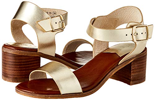 Kickers Volou, Sandali Donna, Oro 15, 39 EU