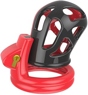 WreGmgg MultifuncióN Gabbia Protectiva Rossa Negra En PláStico, Equipamiento MultifuncióN para El Deporte Al Aire Libre, Accesorios Deportivos CóModos, Regalo para Pareja-H12