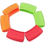 topfuntersetzer silikon schwarz Packungsmenge: Eine Packung enthält 3 Paar Silikon-Haltegriffe in 3 Farben, jede Farbe hat 1 Paar, genügend Menge für den täglichen Gebrauch, Austausch und Weitergabe, lebendige Farbhilfe zum Dekorieren und leicht zu finden