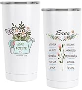 1step2dream Spanish Christian Gifts For Women | Inspiration Religious Tumbler | Self Care, Thank ...