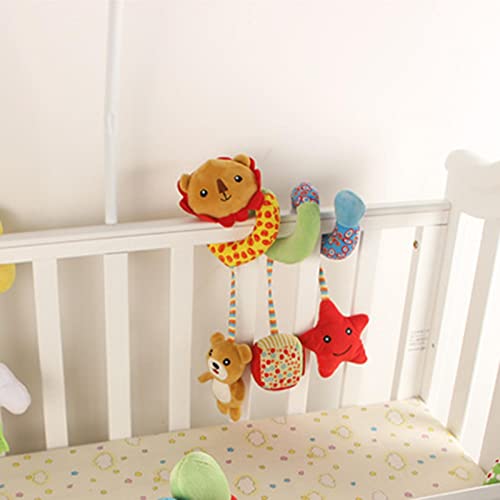 Pomrone Spiraal speelgoed baby mobiel twisty spiraal bed hangen speelgoed geschenken baby activiteit pedagogisch pluche… - Image 7