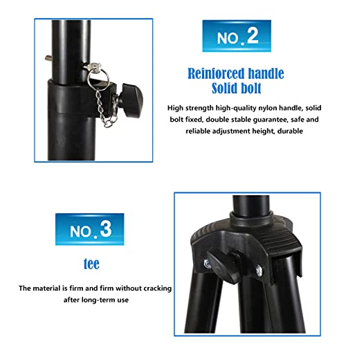 Missyou Hologramm-Lüfterständer mit Multifunktionssockel, Höhe 99,4 bis 179 cm, 68,0 kg belastbar für eine Vielzahl von Hologrammventilatoren..