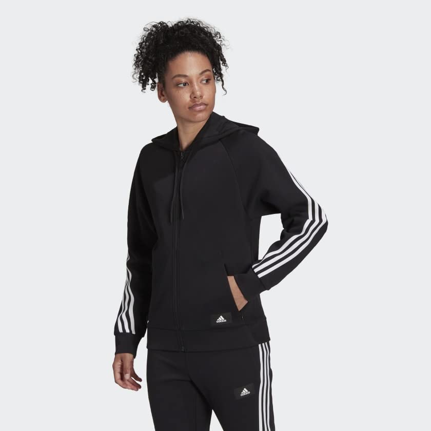 adidas Women's Future Icons 3-Stripes Hooded Track Top3