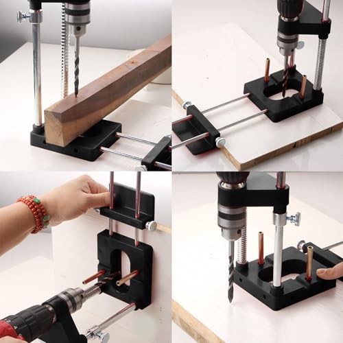Guide de perçage pour meuble en alliage robuste avec gabarit de haute précision - 3