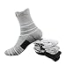 HZTRLNVBK Athletic Men Sports Socks Basketball Cycling Running Hiking Tennis Socks Ventilating Comfort(6)