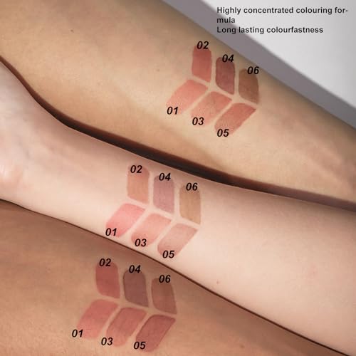 BYERZ Lippenmarker, matte Lippenmarker, 3 Stück à 0,1 Unzen, lange Haltbarkeit für Termine