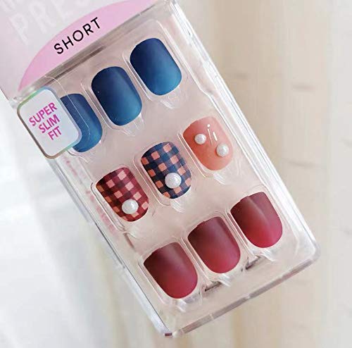 Dashing Diva Gel Nail Tips/ Press on Nails- Short size-Super slim fit Asian Type collections (Benee)