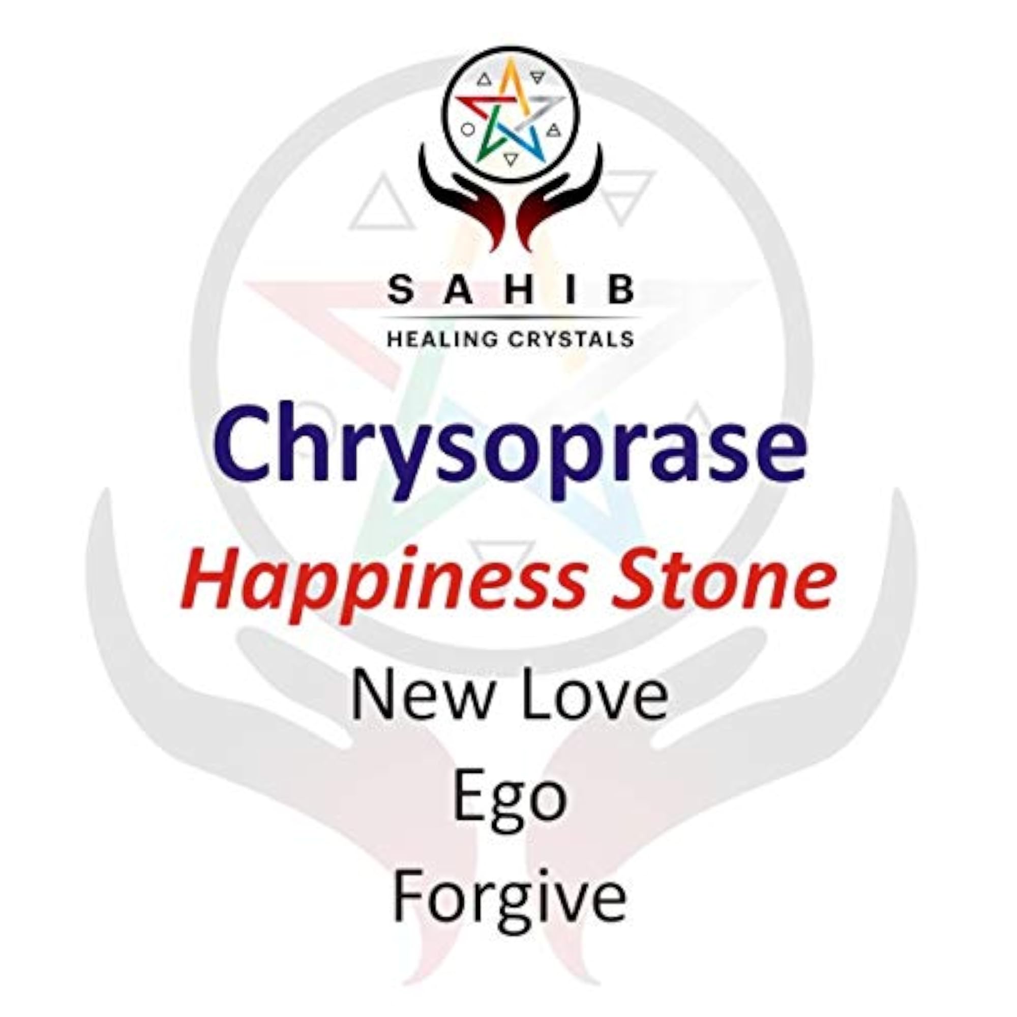 Chrysoprase Tumble Stone for Reiki and Wisdom, 100 Grams