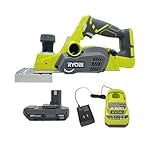 RYOBI 18-Volt Cordless 3-1/4 in. Planer Kit with Battery and Charger (No Retail Packaging)