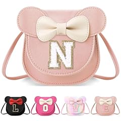 Small/Pink Bag/White Letter