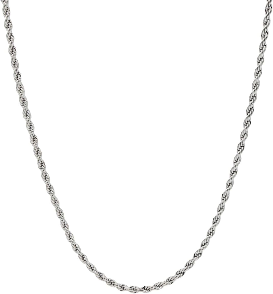 Rope Chain for Men and Women - 2MM, 4MM 6MM