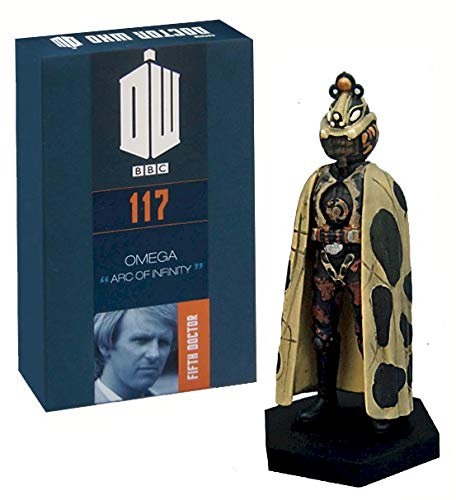 Official Licensed Merchandise Doctor Who Figurine Collection Omega Arc of Infinity Hand Painted 1:21 Scale Collector Boxed Model Figure #117