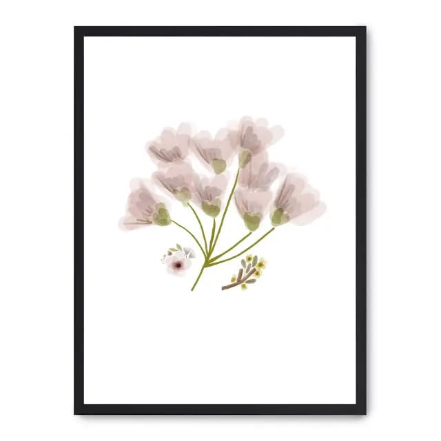 Cuadro flowers ii FASE5 lienzo decorativo floral de pared para salon