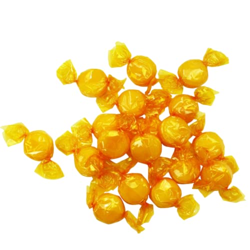 Hard Butterscotch Candy, 3 Lbs., Butterscotch Hard Candy, Butter Scotch Individually Wrapped, Nostalgic Candy, Old Time Candy #TOP1