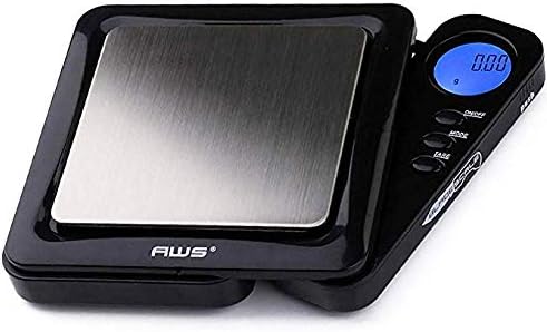 Digital Pocket Weight Scale with Retractable Display 100g x 0.01g (Black), BL-100-BLK