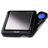 Digital Pocket Weight Scale with Retractable Display 100g x 0.01g (Black), BL-100-BLK