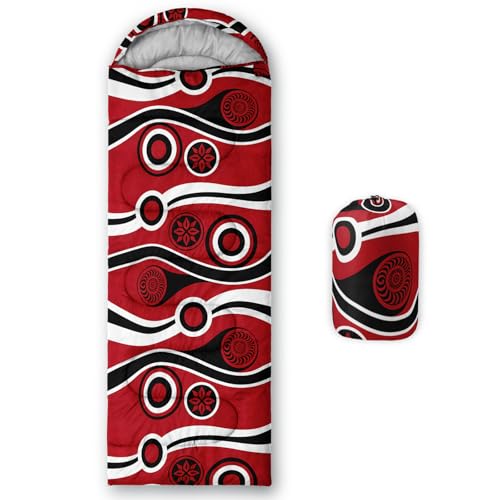 Image of QOOMO Camping Sleeping Bags,3 Season Warm & Cool Weather,Lightweight,Waterproof Sleeping Bags for Adults & Kids,Traveling,and Outdoors,Camping Gear Equipment