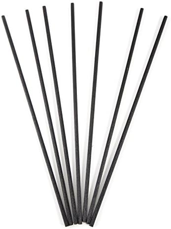 Mystix London Jasmine & Sandalwood-Fragrance Oil Reed Diffuser-120 ml, Black