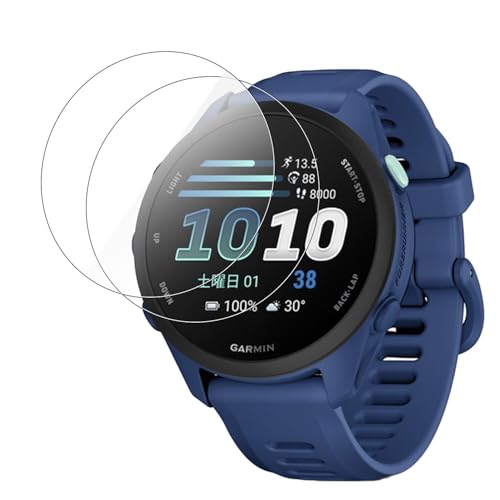 YCJDP �y2���Z�b�g�z�ی� �t�B���� GARMIN Forerunner 70 / 170 / 165 / 170 Music / 165 Music �p �t�B���� �C��h�~�A�ω����A�h�w���HD���d�x�����׃K���X�t�B����