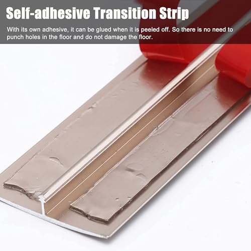 Bande de transition pour sol de 4 cm | Profil auto-adhésif découpable - 5