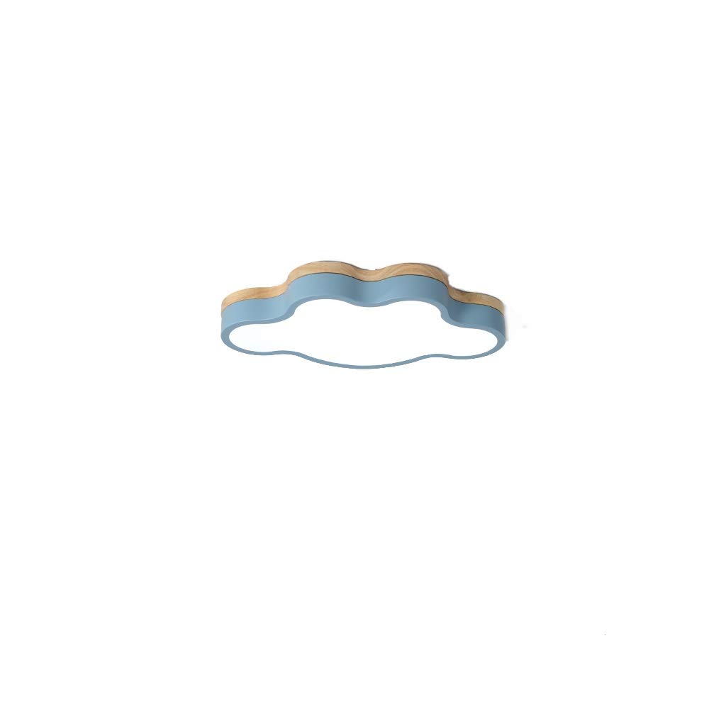 HynJGih Creative Macaron Bedroom Lamp Simple Modern Cartoon Children's Room Ceiling Lamp Personality Cloud Lamps(G,50CM)