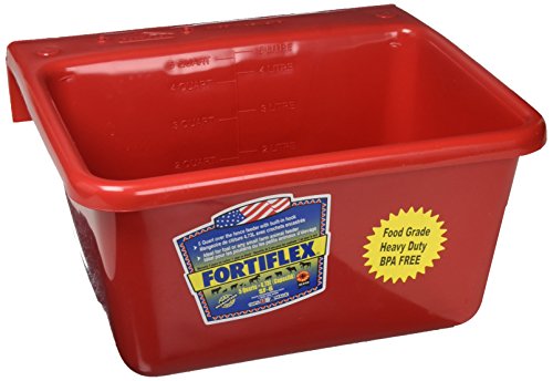 FORTEX INDUSTRIES SF-6 12 Fence Feeder, 6 quart, Assorted colors