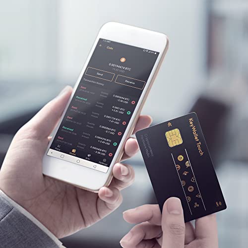Keywallet Touch Cryptocurrency Cold & Hardware Nfc Credit Card Typed Wallet #TOP4