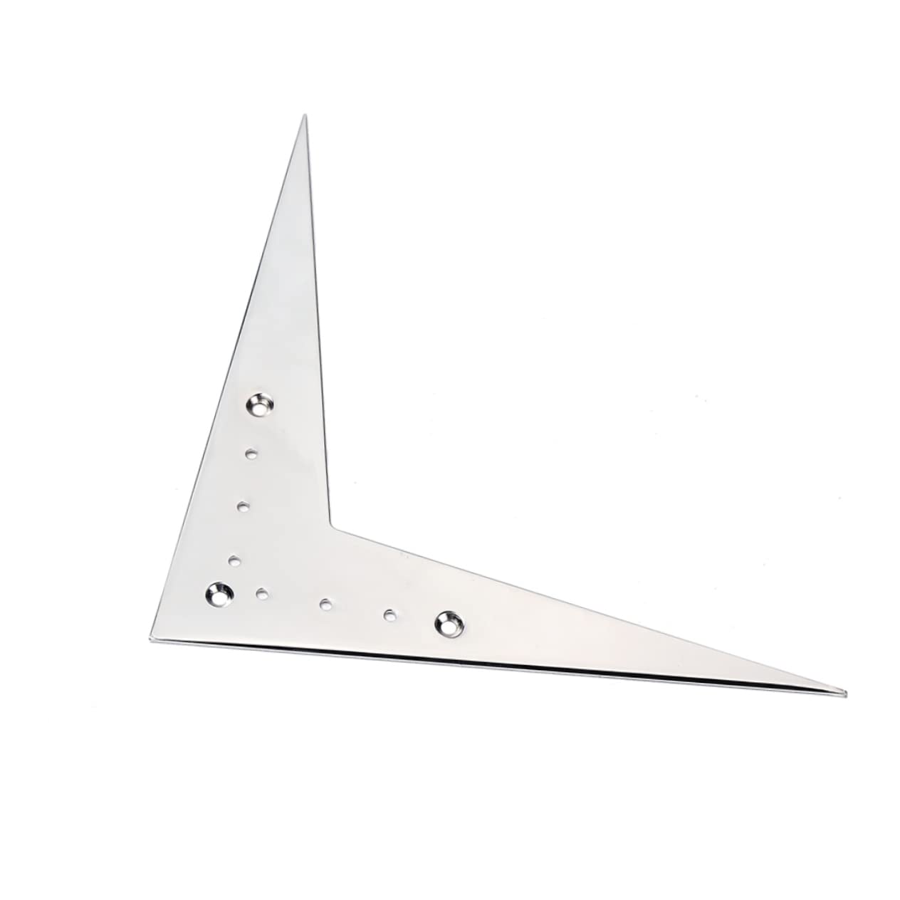 GOOHOCHY Guitar Parts Metal V-shaped Plate 6-string Bridge Tailpiece Replaceable Durable