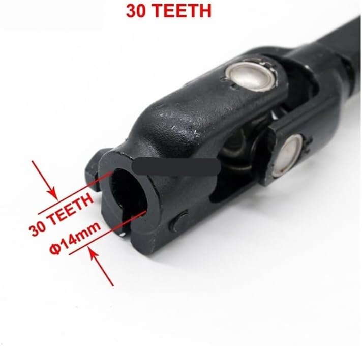 380mm-480mm 30T 調整可能ステアリングナックル ゴーカート Uジョイント シャフトロッド 200CC 250CC UT