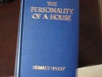 The Personality of a House B000VZU04A Book Cover