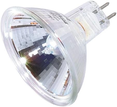 KOR (Pack of 10) MR16/FL - Flood- 12V - MR16 - GU5.3 Bi-Pin Base - Light Bulb with Clear Lens Cover - MR16 (20)