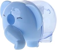 Vista 4 de Forgun Sacapuntas de elefante de dibujos animados Kawaii para oficina, suministros de papelería, regalo