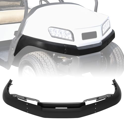 POKIAUTO Front Fascia for Club Car Tempo, Black Combination Front