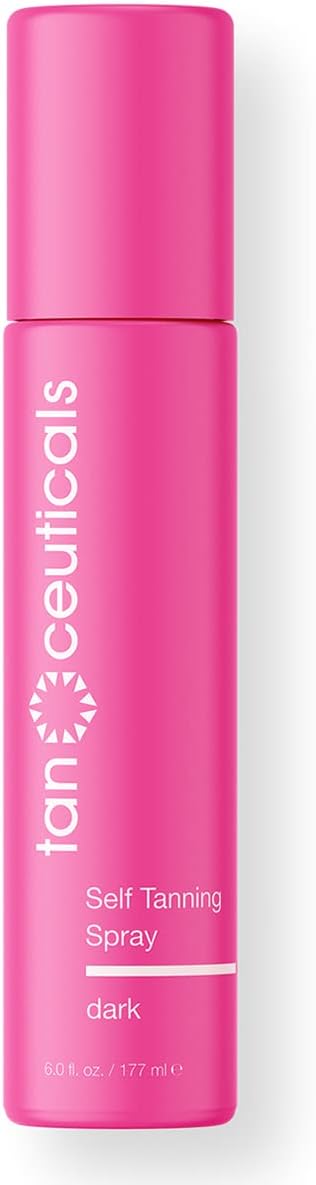 TanceuticalsSelf Tanning Spray - Self Tanner in Dark Shade - Healthy Ingredients and Fresh Coconut Scent Give Instant, Long-Lasting Sunless Tan - 6.0 oz