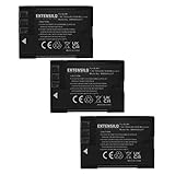 Batteries de rechange performantes pour appareil photo, reflex numérique | Rechargeable | Chaque cellule de batterie est testée