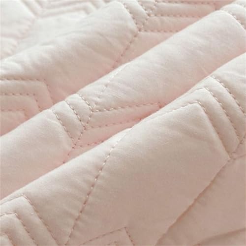 Set di 2 federe in cotone con volant, standard 48,3 x 73,7 cm, con chiusura a busta, per letto e decorazione della casa, morbide federe bianche