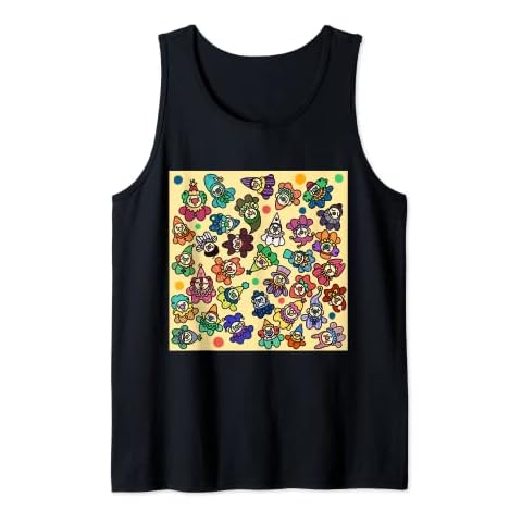 All the Clowns Tank Top Cover