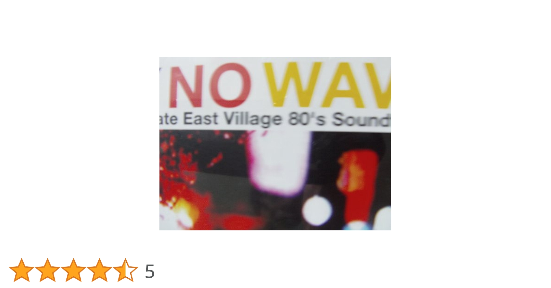 NO WAVE - コンピレーションアルバム V.A. / No Wave