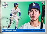 2025 Topps Chrome Platinum #360 Hyeseong Kim Los Angeles Rookie Baseball Card - Sportscard Superstore