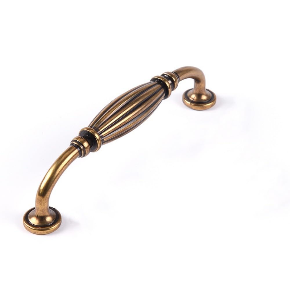 Lymywujin Bronze Z412-1Pc Antique Bronze Cabinet Knobs,Vintage Drawer Pull Handles(Bronze Z412-1Pc)