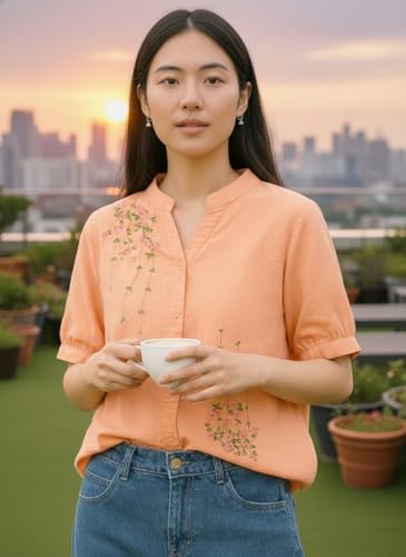 Image of LITZO Women Shirt || Shirt for Woman || Top for Women (L-98-101)
