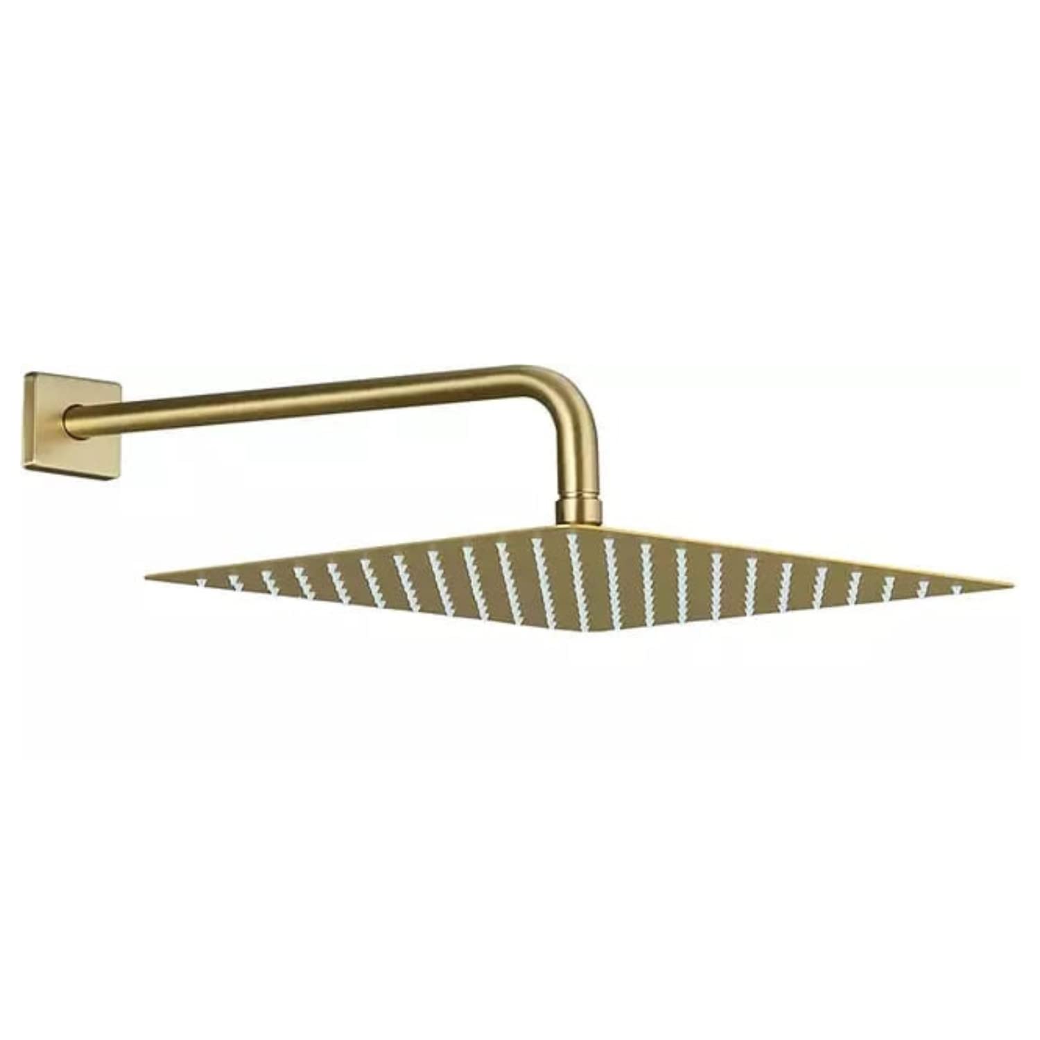 ZAP 3446 Overhead Shower/Stainless Steel Shower Head with Silicone Nozzles Rain Shower Head for Bathroom- (Gold) (B0BTDJPRN4) Amazon Price History, Amazon Price Tracker