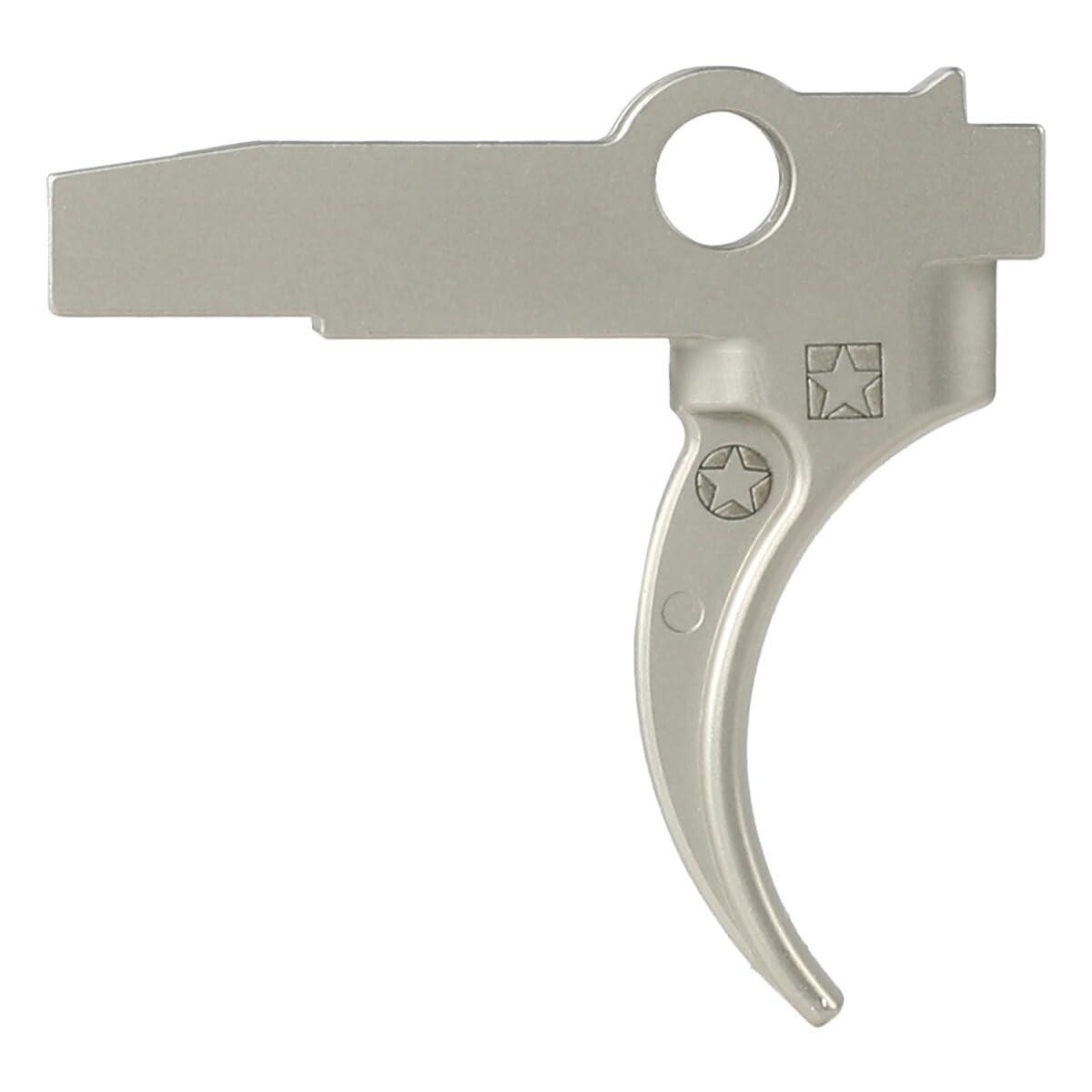 Amazon | BJ Tac BCMタイプ ステンレス トリガー Silver (東京マルイ