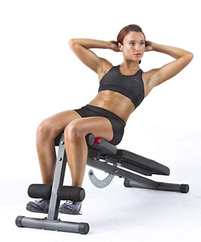 Banc de musculation professionnel avec support stable et garantie 6 mois pour musculation dos