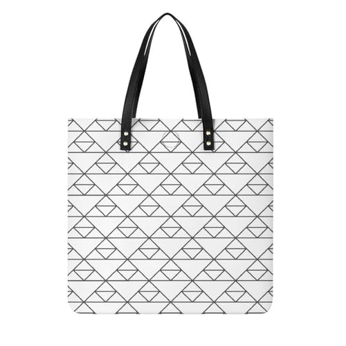 Tote bag triangle femmes grand sac à main cabine bandoulière voyage