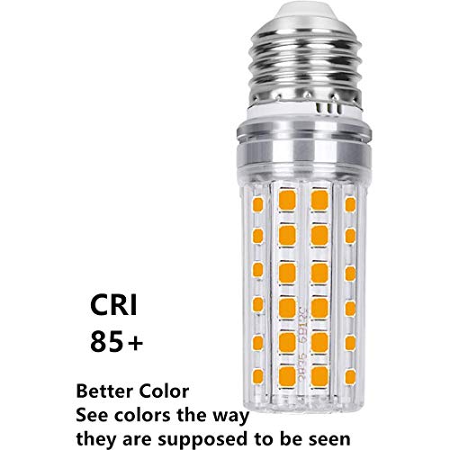 Ampoule LED maïs E26 8W blanc chaud 3000K équivalent 100W non dimmable
