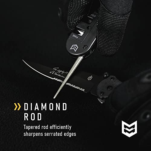 Mission Made Knife Sharpener Tactical Pocket-Size Tool #TOP3